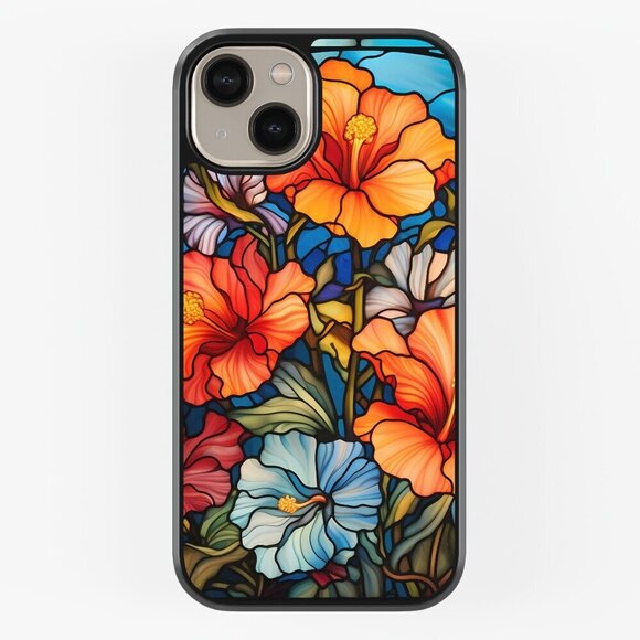 Floral Aesthetic Case iPhone 16, 15 Pro, Galaxy S25 S24, Pixel 8 Pro 9 Pro XL - Picture 2 of 4